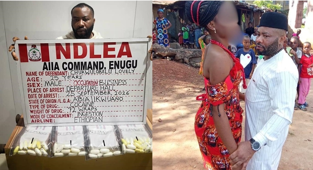 Europe-bound Businessman Arrested, Excretes 72 Wraps of Cocaine at Enugu Airport