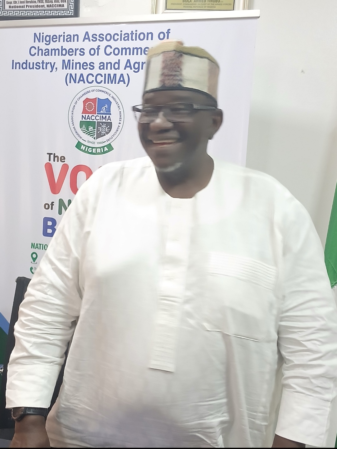 NACCIMA Celebrates Engr. Jani Ibrahim on His Election as FEWACCI President.