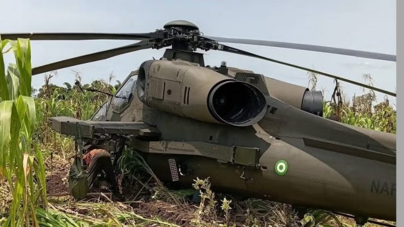 NAF Helicopter Makes Emergency Landing in Benue, Second Incident