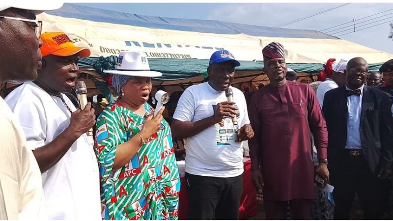 Ogun 2027: Over 300 Opposition Members Defect to APC in Odeda; Campaign Council Unveiled
